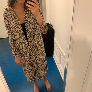 Leopard kimono/dress